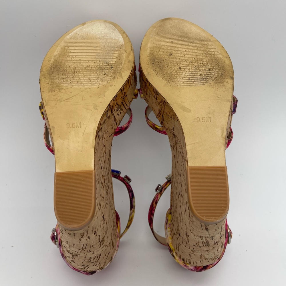Steve Madden Multicolor Wedges - Picture 5 of 7